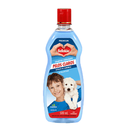 Shampoo Pelos Claros Bellokão Para Cães E Gatos - 500Ml