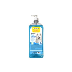 Shampoo Pelos Claros Vegano Petbrilho Para Cães - 500Ml - 1 Litro