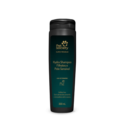 Shampoo Pet Society Hydra Pele Sensível Para Filhotes De Cães E Gatos - 300Ml