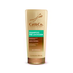 Shampoo Pré-Lavagem Cat & Co Para Gatos - 200 Mililitros