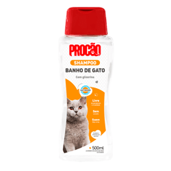 Shampoo Procão Banho De Gato 500Ml - 1 Unidade