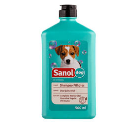 Shampoo Sanol Dog Para Filhotes 500Ml - 500 Mililitros