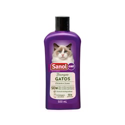Shampoo Sanol Para Gatos - 500Ml