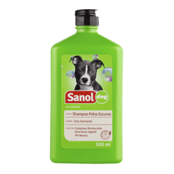 Shampoo Sanol Para Pelos Escuros - 500Ml - 500 Mililitros