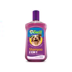 Shampoo Swill 2 Em 1 Para Cães E Gatos - 1 Unidade - 500 Mililitros