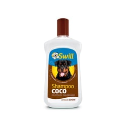 Shampoo Swill Coco Para Cães E Gatos - 1 Unidade - 500 Mililitros