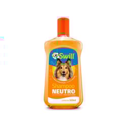 Shampoo Swill Neutro Para Cães E Gatos - 1 Unidade - 500 Mililitros