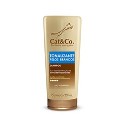 Shampoo Tonalizante Cat & Co 200Ml Para Gatos