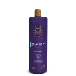 Shampoo Tonalizante Hydra Groomers Color White 500Ml Para Pelos Claros De Cães E Gatos
