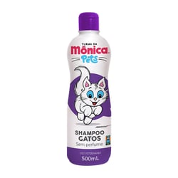 Shampoo Turma Da Mônica 500Ml Para Gatos - 1 Unidade