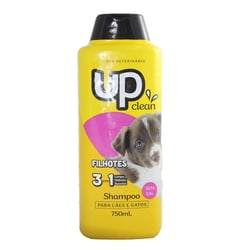 Shampoo Up Clean Para Cães E Gatos Filhotes - 750Ml