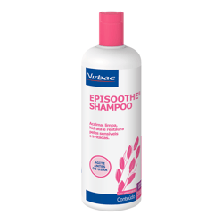Shampoo Virbac Episoothe Para Cães E Gatos Com Pele Sensível - 500Ml - 250 Mililitros