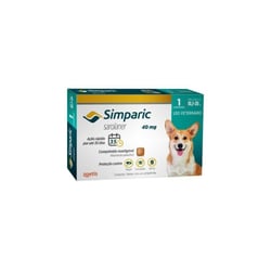 Simparic 10 A 20Kg Com 3 Comprimidos - 1 Unidade