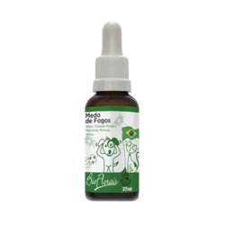 Sistema De Terapia Bio Florais Medo De Fogos - 37Ml