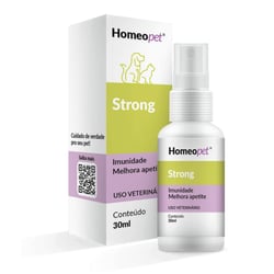 Sistema De Terapia Homeopet Strong 30Ml - 1 Unidade