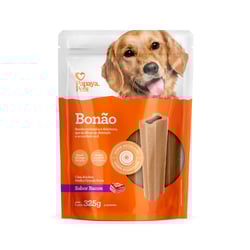 Snack Bacon Papaya Pets Bonão Para Cães Médios E Grandes - 1 Unidade - 325 Gramas