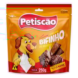 Snack Bifinho Sabor Carne Para Cães - 1 Unidade - 60 Gramas