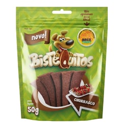 Snack Bistequitos Petitos Para Cães Sabor Churrasco - 50G