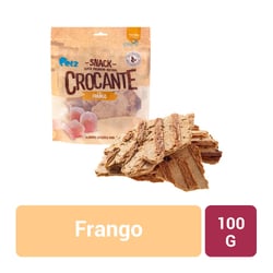 Snack Crocante Frango Petz Para Cães Adultos - 100G - 1 Unidade