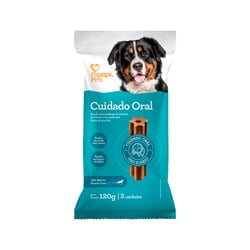 Snack Cuidado Oral Papaya Pets Para Cães Adultos De Porte Grande - 1 Unidade - 120 Gramas
