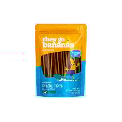 Snack Dental Fresh They Go Bananas Para Cães - 300G