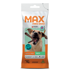 Snack Dental Max Fresh Para Cães Adultos Sabor Menta - 70G