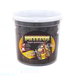 Snack Frango Petitos Para Cachorros - Bifinho 2,5Kg