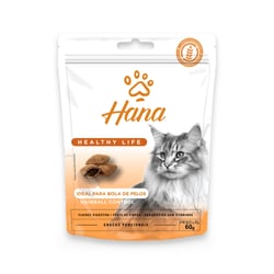 Snack Hairball Control Hana Nuggets 60G Para Gatos