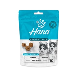 Snack Hana Healthy Life Puppy Growth Para Cães - 80G