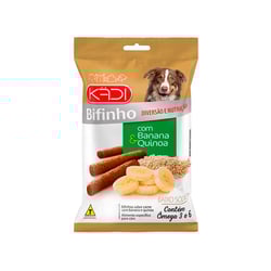 Snack Kadi Bifinho Para Cães Adultos Banana E Quinoa - 130G