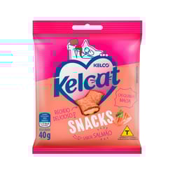 Snack Kelcat Para Gatos Sabor Salmão - 40G