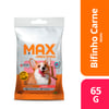 Snack Max Bifinho Carne Para Cães Adultos - 1 Unidade - 65 Gramas