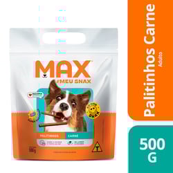 Snack Max Palitinhos Para Cães Adultos - Carne 500G