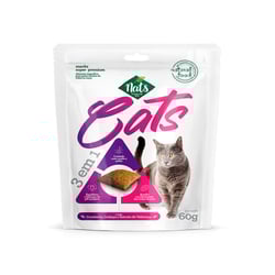 Snack Nats Cats 3 Em 1 Para Gatos - 60G