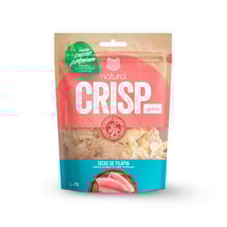 Snack Natural Crips Para Gatos Iscas De Tilápia - 20G