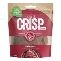 Snack Natural Crisp Carne Steak Angus Para Cães 100G