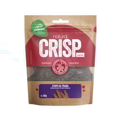 Snack Natural Crisp Carne Strips De Fígado Para Cães