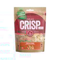 Snack Natural Crisp Carne Strips De Frango Para Cães - 20 Gramas