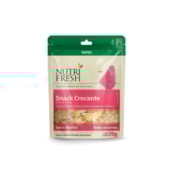 Snack Nutrifresh Crocante Atum Para Gatos - 20G - 1 Unidade