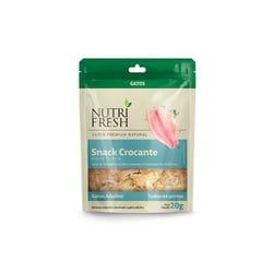 Snack Nutrifresh Crocante Sabor Tilápia Para Gatos - 20G - 1 Unidade