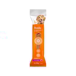 Snack Papaya Pets Bonão Para Cães Adultos De Porte Médio E Grande Sabor Bacon - 1 Unidade - 65 Gramas