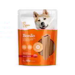 Snack Papaya Pets Sabor Carne Para Cães Adultos Médios E Grandes - 325 Gramas