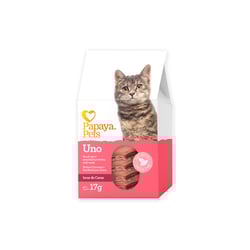 Snack Papaya Pets Uno Iscas De Carne Para Gatos - 17G