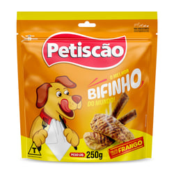 Snack Petisquinho Para Cães Sabor Frango - Palito Fino