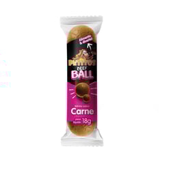 Snack Petitos Beff Ball Sabor Carne Para Cães Filhotes E Adultos - 18G