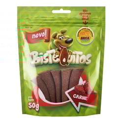 Snack Petitos Bistequitos Sabor Carne Para Cães - 1 Unidade - 50 Gramas
