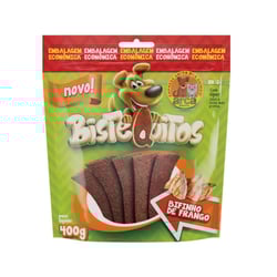 Snack Petitos Bistequitos Sabor Frango Para Cães - 400G