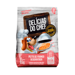 Snack Petitos Delicias Do Chef Sabor Frango Para Cachorros - 30G