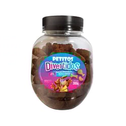 Snack Petitos Divertidos Para Cachorros - Bifinhos E Palitos - 300 Gramas