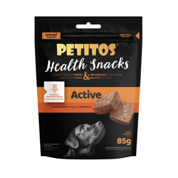 Snack Petitos Health Active Para Cães - 85G